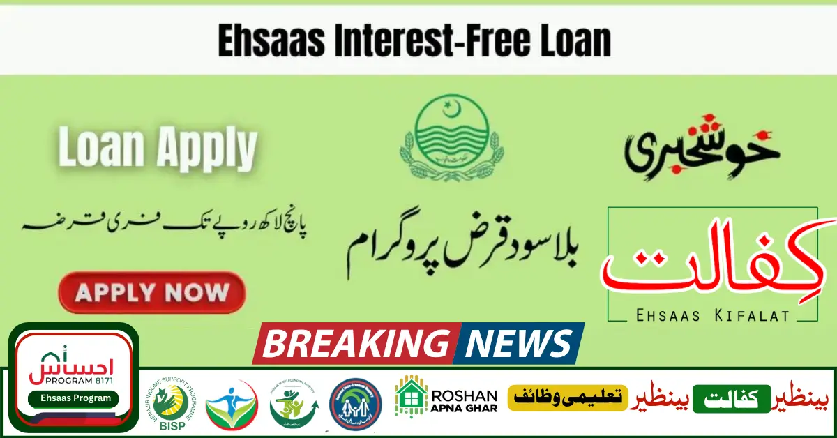 Ehsaas Interest-Free Loan Online Apply Full Procedure 2024 Big Updates