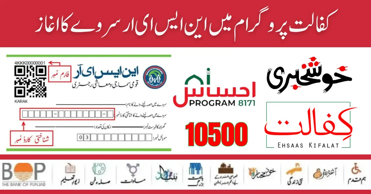 Benazir Kafaalat Program 8171 Nser Dynamic Registry Latest Method 2024