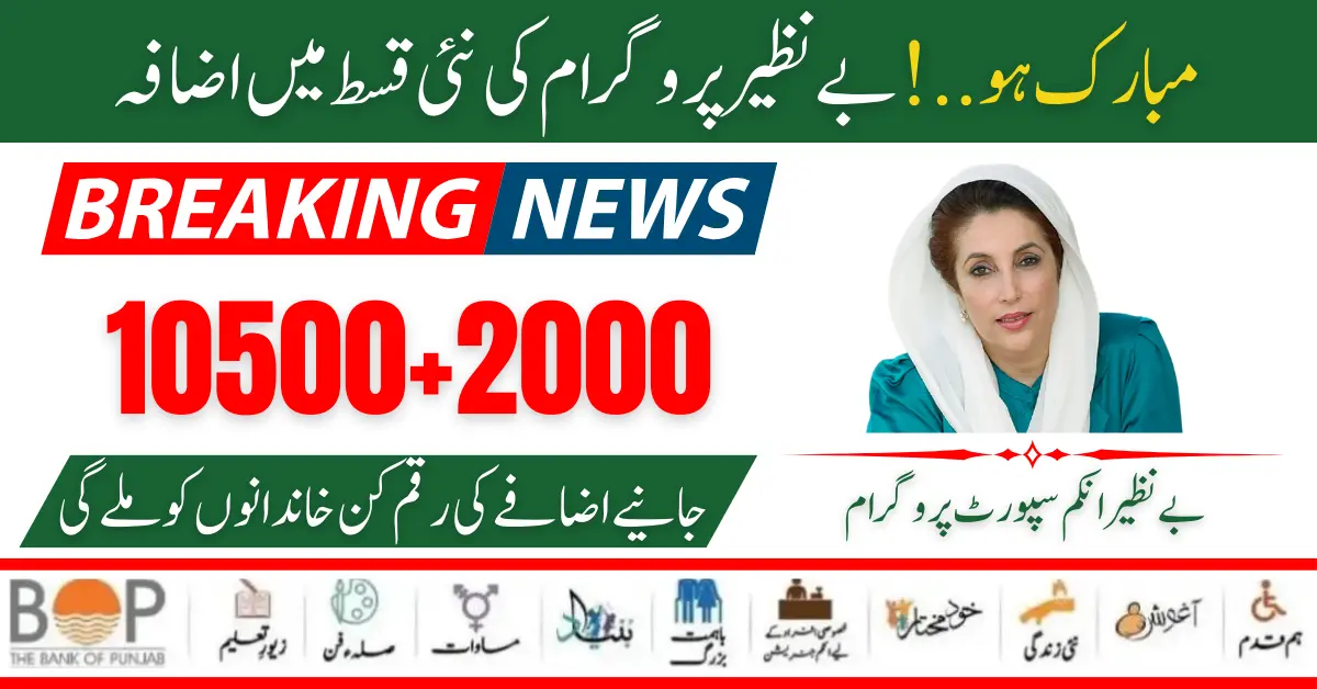 How to Apply BISP 8171 Program New Payment 12500 Online Registration Process Start 2024