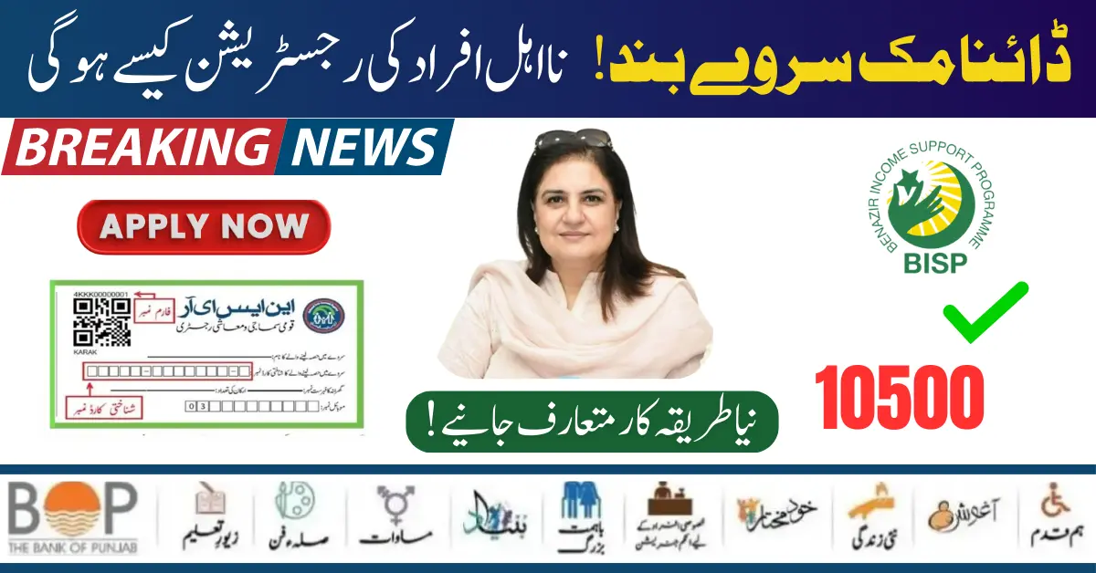 Benazir Dynamic Survey Closed For Ineligible Families Latest Update 2024